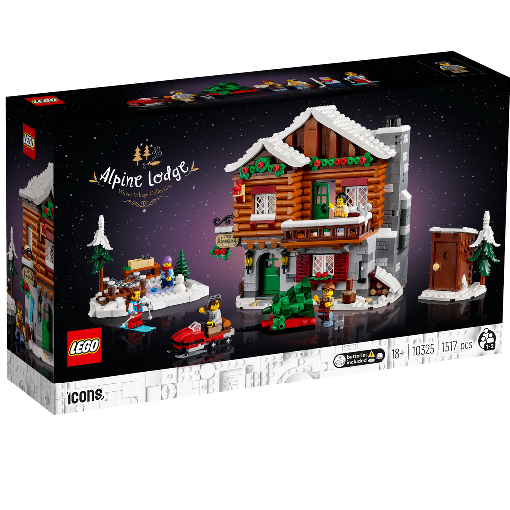 LEGO® ICONS™ Alpine Lodge - Bộ Lắp Ráp Nhà Nghỉ Núi Cao LEGO 10325 - Hình ảnh sản phẩm