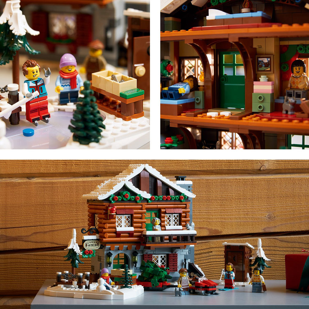 LEGO® ICONS™ Alpine Lodge - Bộ Lắp Ráp Nhà Nghỉ Núi Cao LEGO 10325 LEGO - ảnh 7 - LEGO Icons