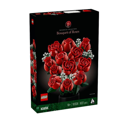 Đồ chơi lắp ráp Bó hoa hồng LEGO® Icons 10328