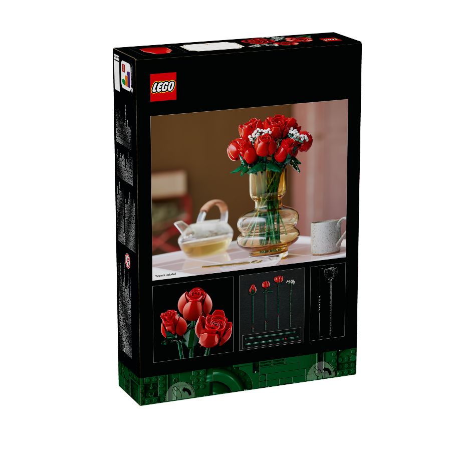 Đồ chơi lắp ráp Bó hoa hồng LEGO® Icons 10328