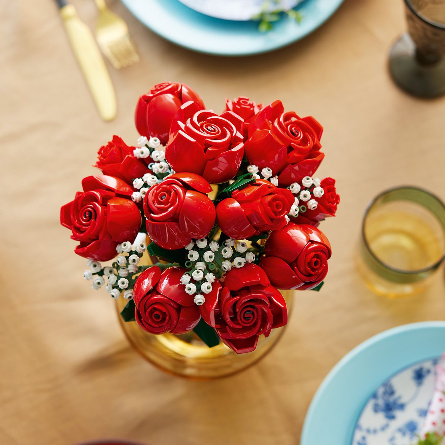 LEGO® ICONS™ Bouquet of Roses - Bó Hoa Hồng Trang Trí - LEGO 10328 LEGO - ảnh 2 - Lego