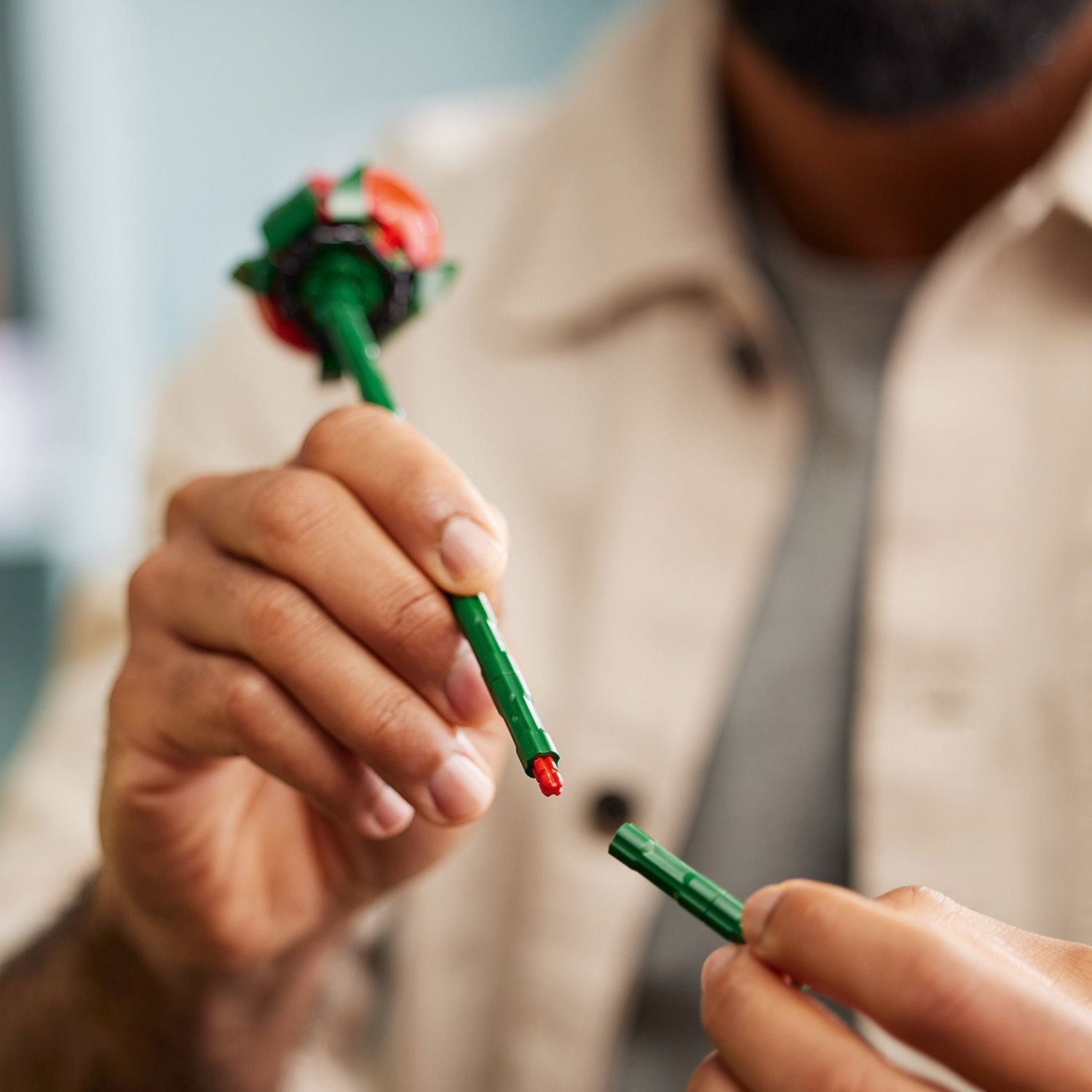 LEGO® ICONS™ Bouquet of Roses - Bó Hoa Hồng Trang Trí - LEGO 10328 LEGO - ảnh 4 - Lego