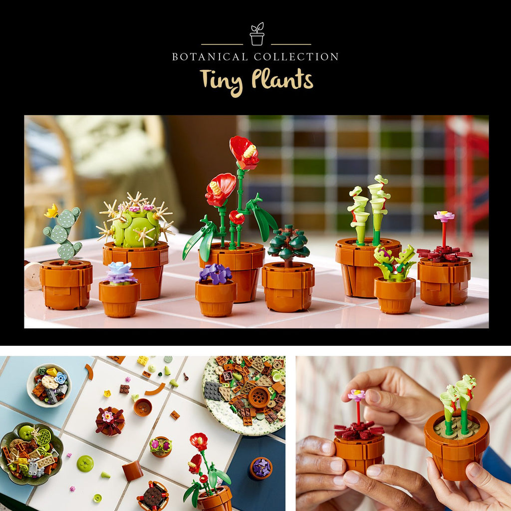 LEGO® ICONS™ Tiny Plants - Bộ Lắp Ráp Chậu Cây Cảnh Mini - LEGO 10329 LEGO - ảnh 1 - Lego