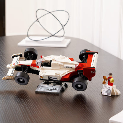 LEGO® ICONS™ McLaren MP4/4 & Ayrton Senna - Mô Hình Xe Đua F1 Huyền Thoại LEGO 10330 LEGO - ảnh 4 - Lego Icons