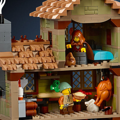 LEGO® ICONS™ Medieval Town Square - Mô hình Quảng trường Trung cổ - LEGO 10332