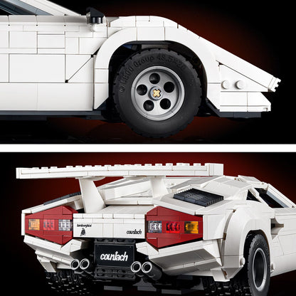 LEGO® ICONS™ Lamborghini Countach 5000 Quattrovalvole - Mô hình lắp ráp siêu xe cao cấp 10337 LEGO - ảnh 2 - Đồ chơi lắp ráp