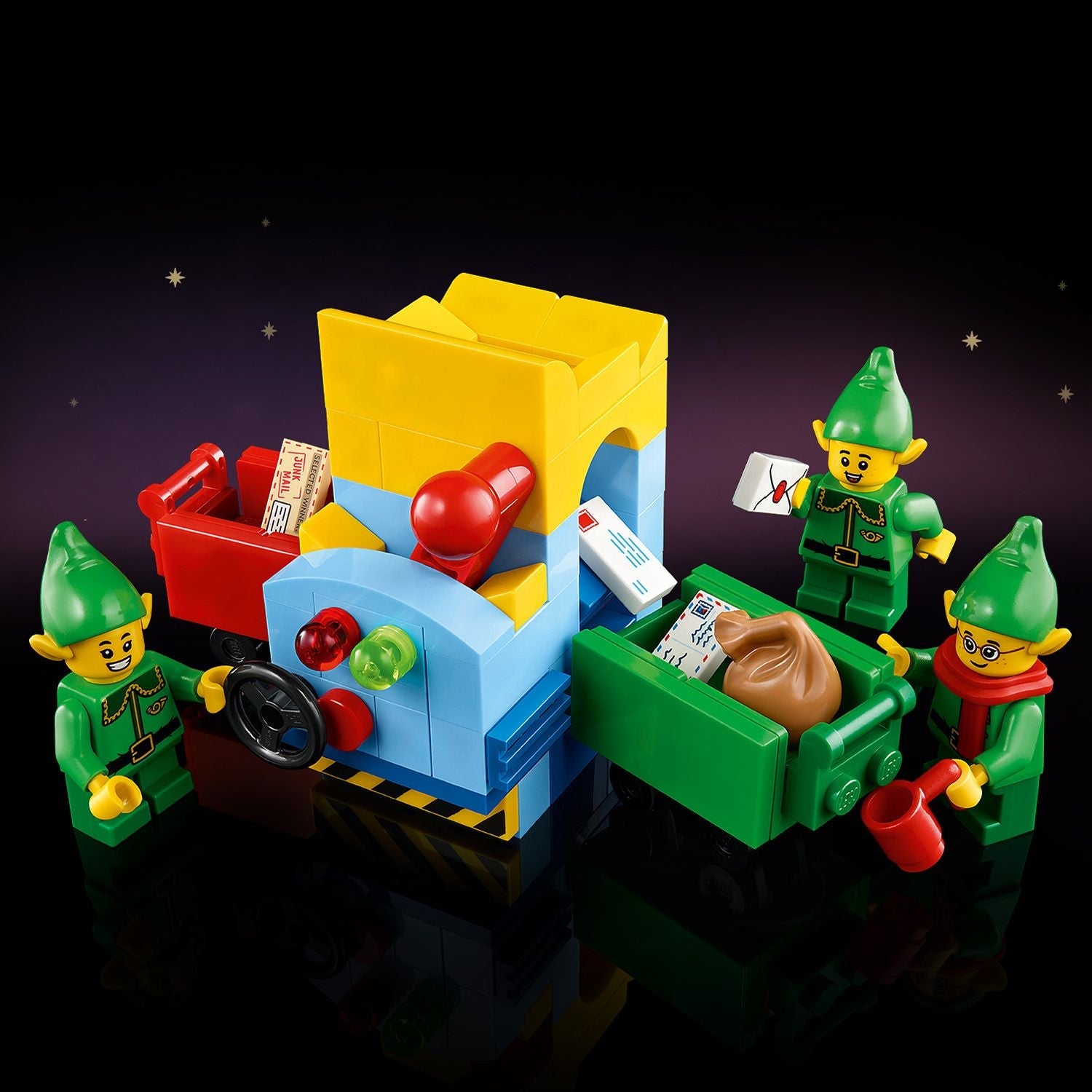 LEGO® ICONS™ Santa’s Post Office - Mô Hình Bưu Điện Ông Già Noel Giáng Sinh (10339) LEGO - ảnh 6 - Lego Icons