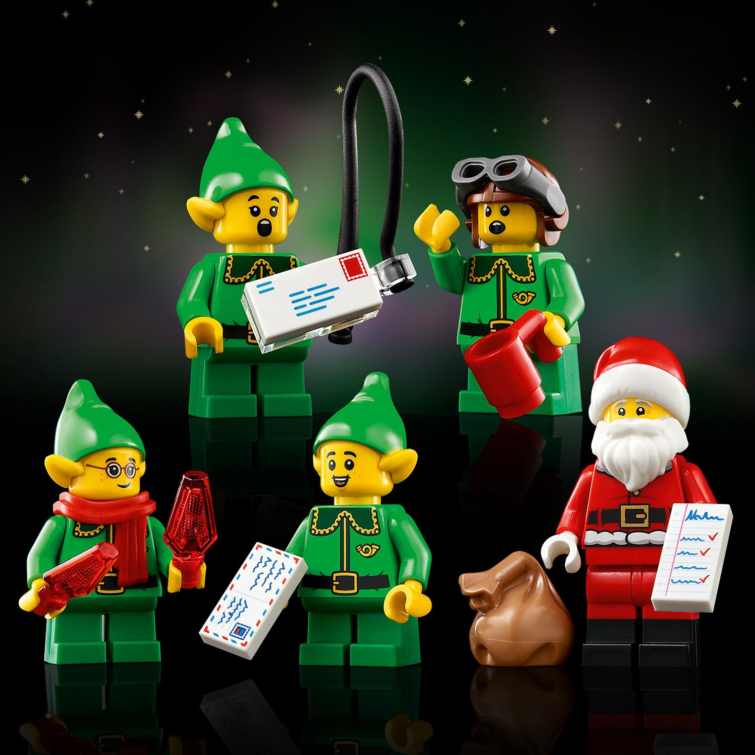 LEGO® ICONS™ Santa’s Post Office - Mô Hình Bưu Điện Ông Già Noel Giáng Sinh (10339) LEGO - ảnh 7 - Lego Icons