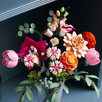LEGO® Botanicals Pretty Pink Flower Bouquet - Bộ Lắp Ráp Bó Hoa Hồng Xinh Xắn (10342) - LEGO LEGO - ảnh 1 - Lego