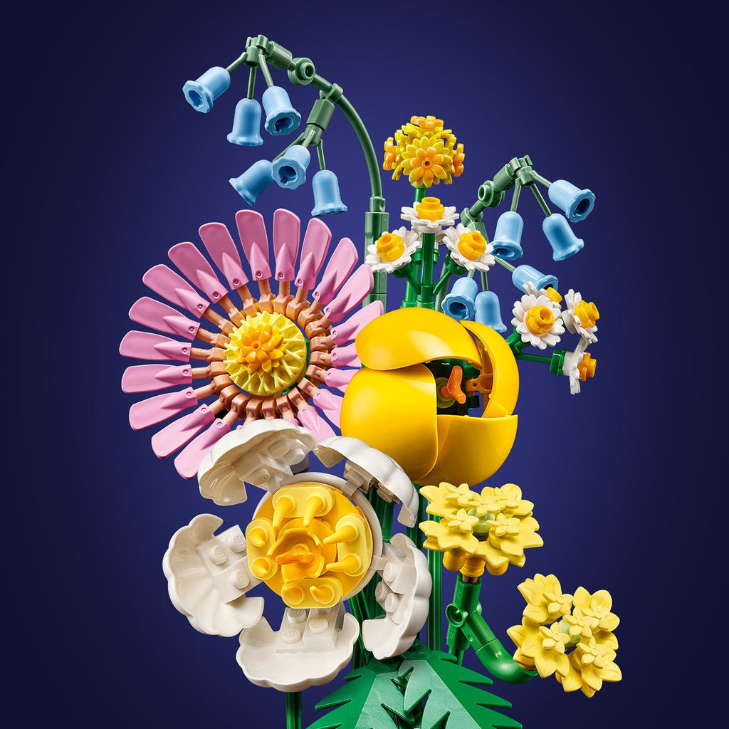 LEGO® Botanicals Petite Sunny Bouquet - Bộ Lắp Ráp Bó Hoa Nắng Nhỏ - LEGO 10347 - Hình ảnh bổ sung 6
