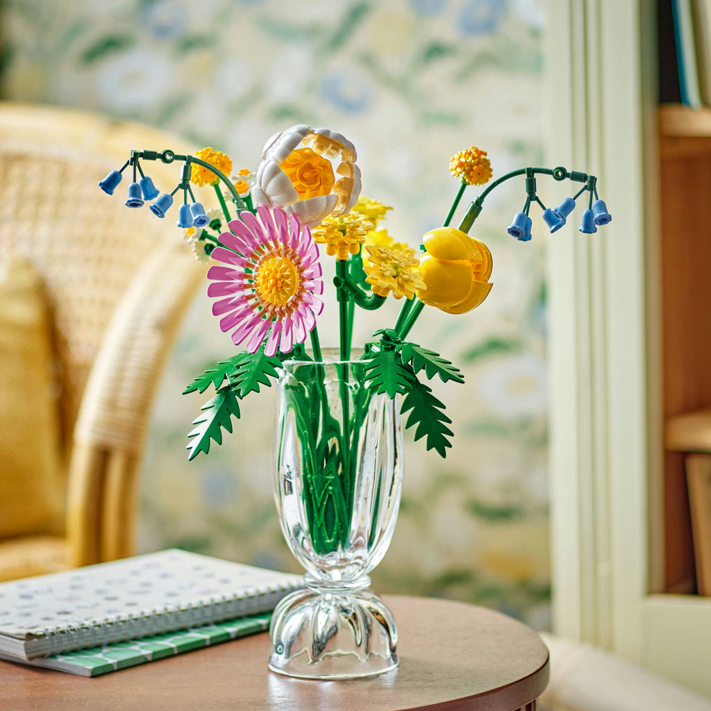 LEGO® Botanicals Petite Sunny Bouquet - Bộ Lắp Ráp Bó Hoa Nắng Nhỏ - LEGO 10347 - Hình ảnh bổ sung 5