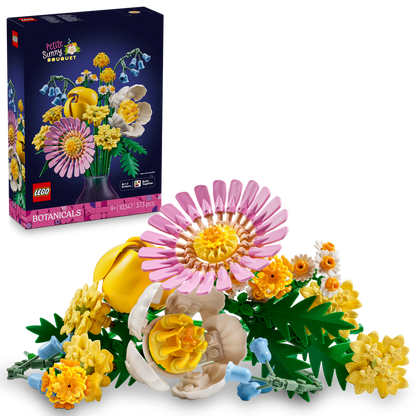 LEGO® Botanicals Petite Sunny Bouquet - Bộ Lắp Ráp Bó Hoa Nắng Nhỏ - LEGO 10347 LEGO - ảnh 1 - Lego