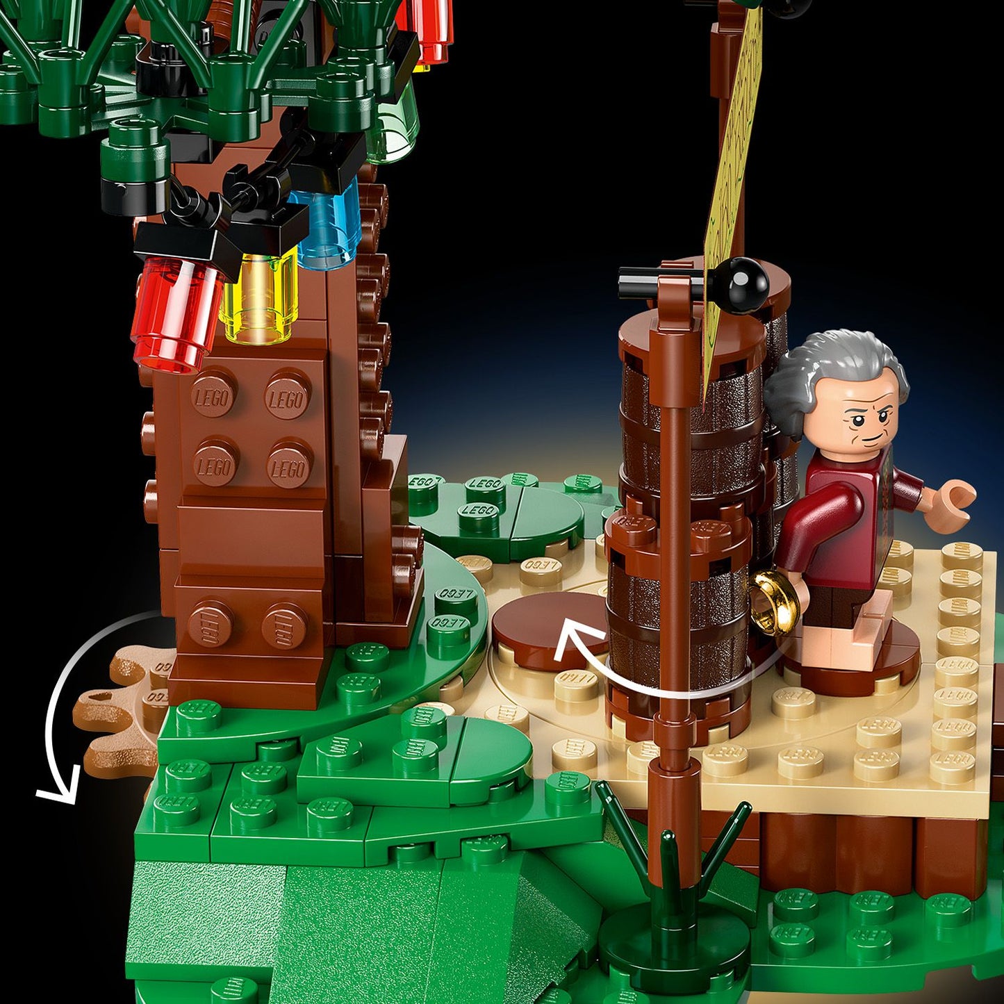 LEGO® ICONS™ The Lord of the Rings: The Shire™ - Bộ lắp ráp Chúa tể những chiếc nhẫn - LEGO 10354