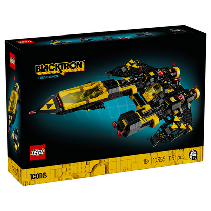 LEGO® ICONS™ Blacktron Renegade - Mô Hình Tàu Vũ Trụ Cổ Điển 10355 - LEGO - Hình ảnh sản phẩm