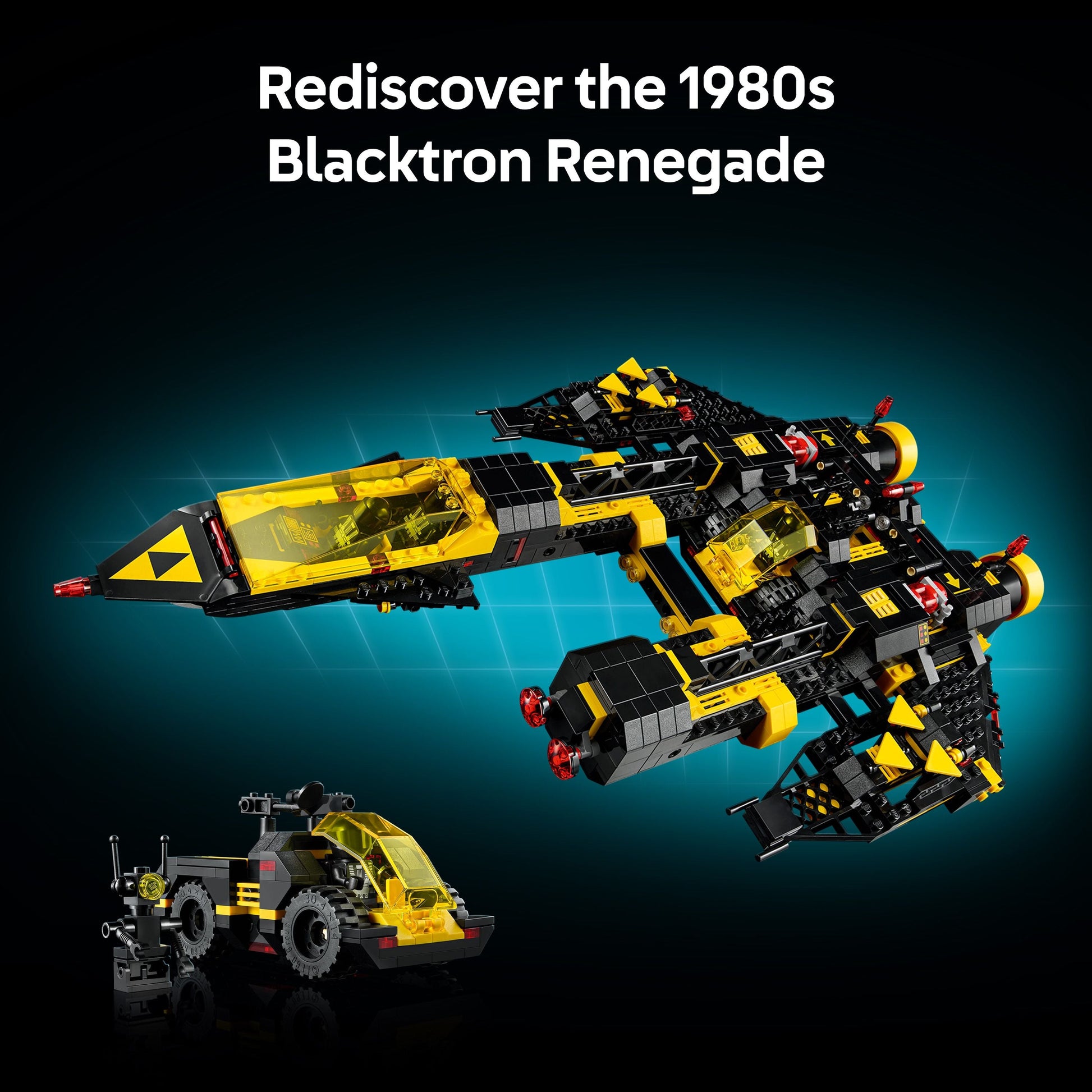 LEGO® ICONS™ Blacktron Renegade - Mô Hình Tàu Vũ Trụ Cổ Điển 10355 - LEGO LEGO - ảnh 4 - LEGO Sets