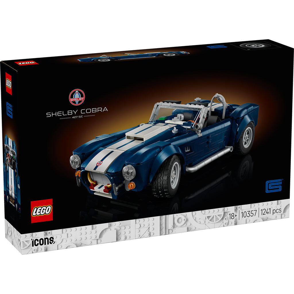 LEGO® ICONS™ Shelby Cobra 427 S/C - Mô Hình Xe Thể Thao Cổ Điển - LEGO 10357 - Hình ảnh sản phẩm