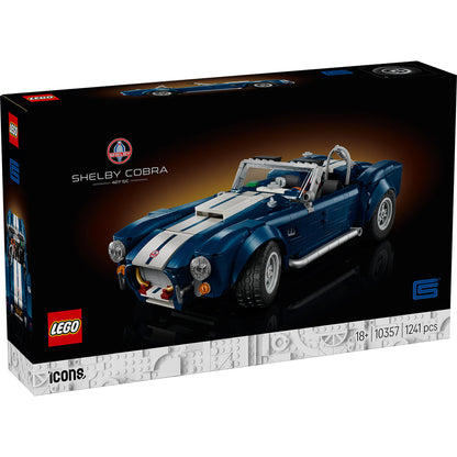 LEGO® ICONS™ Shelby Cobra 427 S/C - Mô Hình Xe Thể Thao Cổ Điển - LEGO 10357 - Hình ảnh sản phẩm