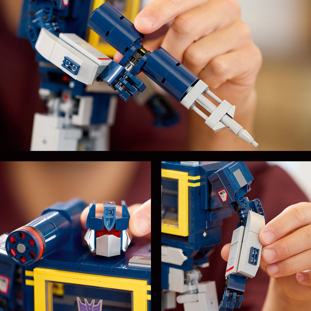 LEGO® ICONS™ Transformers: Soundwave - Mô Hình Robot Biến Hình Decepticon 10358 LEGO - ảnh 3 - LEGO Icons