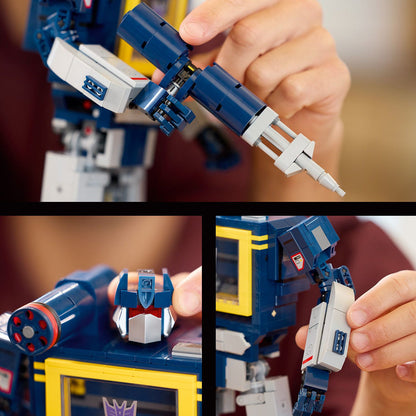 LEGO® ICONS™ Transformers: Soundwave - Mô Hình Robot Biến Hình Decepticon 10358 LEGO - ảnh 3 - LEGO Icons
