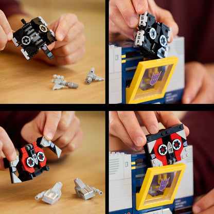 LEGO® ICONS™ Transformers: Soundwave - Mô Hình Robot Biến Hình Decepticon 10358 LEGO - ảnh 6 - LEGO Icons
