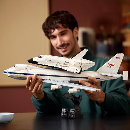 LEGO® ICONS™ Shuttle Carrier Aircraft - Mô Hình Máy Bay Boeing 747 Và Tàu Con Thoi NASA Enterprise - LEGO 10360 - Hình ảnh bổ sung 7