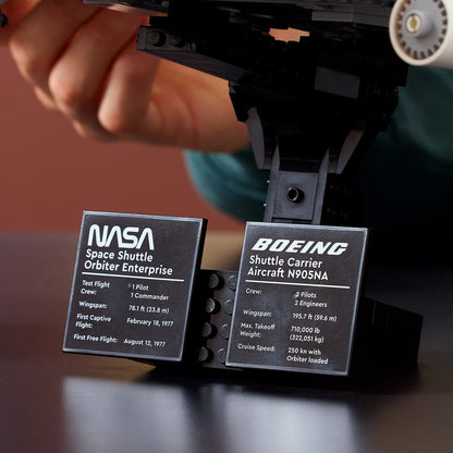 LEGO® ICONS™ Shuttle Carrier Aircraft - Mô Hình Máy Bay Boeing 747 Và Tàu Con Thoi NASA Enterprise - LEGO 10360 LEGO - ảnh 4 