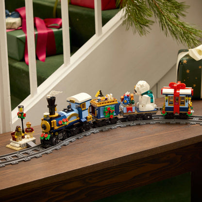 LEGO® Icons Holiday Express Train - Bộ Lắp Ráp Xe Lửa Giáng Sinh - LEGO 10361 - Góc nhìn khác 3