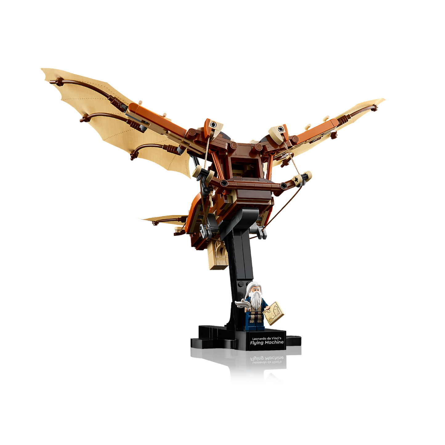 LEGO® ICONS™ Leonardo da Vinci’s Flying Machine - Mô hình lắp ráp Máy bay của Leonardo da Vinci - LEGO 10363 - Hình ảnh bổ sung 6