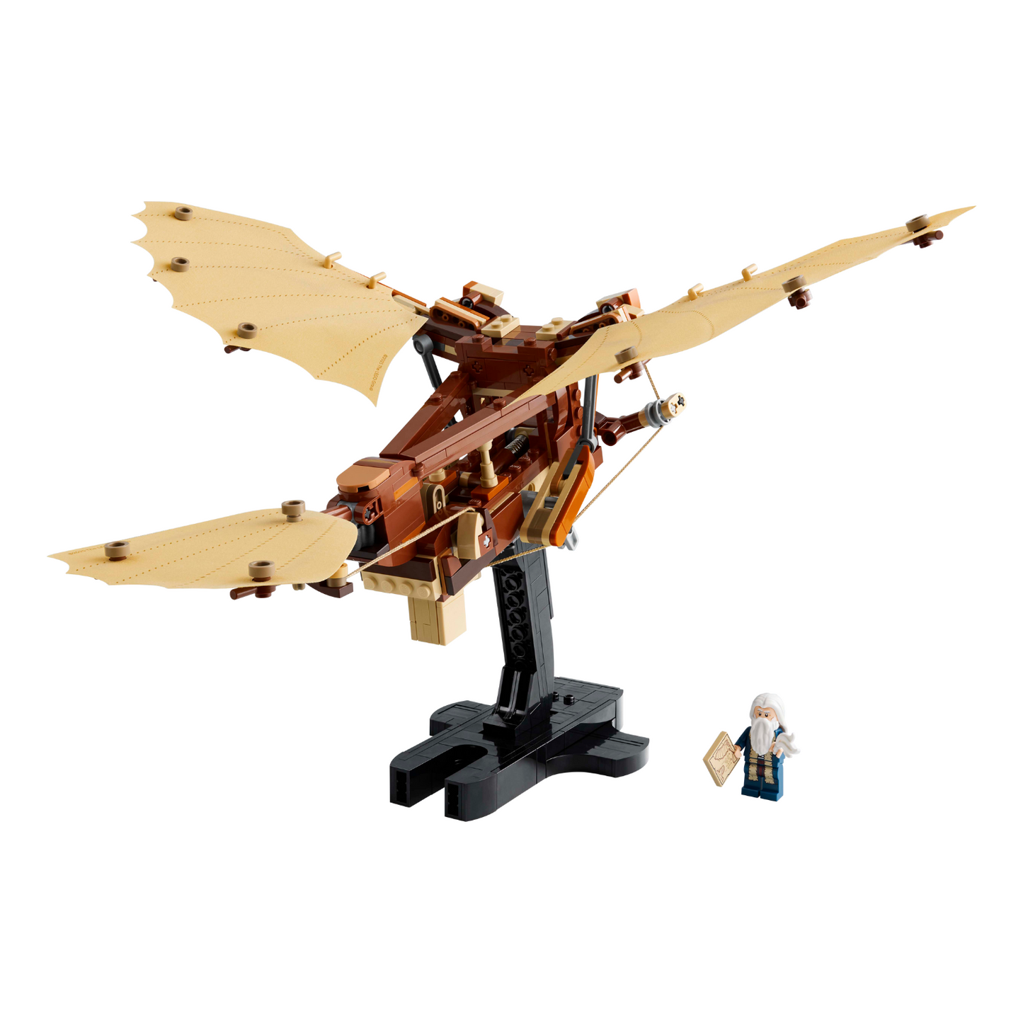 LEGO® ICONS™ Leonardo da Vinci’s Flying Machine - Mô hình lắp ráp Máy bay của Leonardo da Vinci - LEGO 10363 - Hình ảnh chi tiết 2