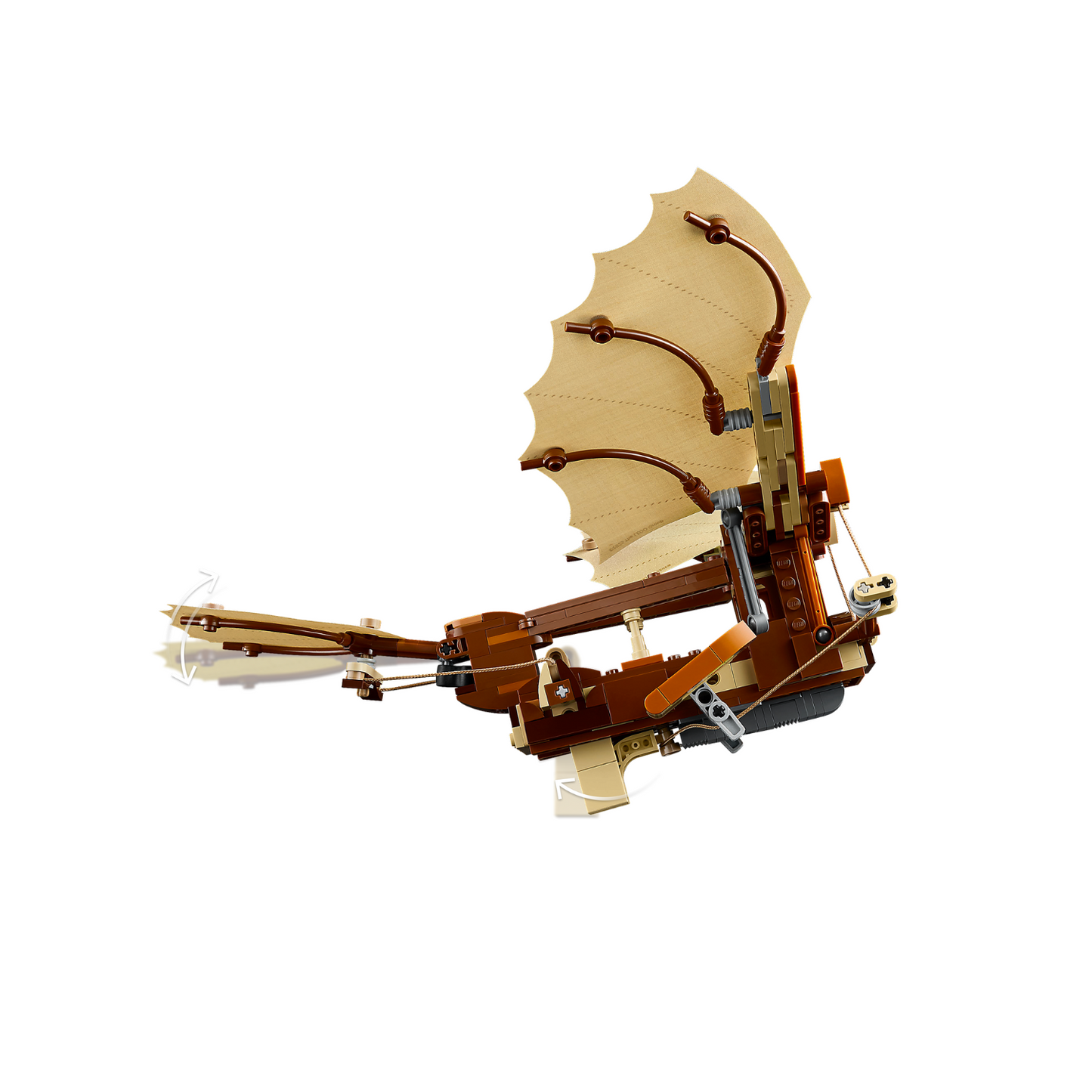 LEGO® ICONS™ Leonardo da Vinci’s Flying Machine - Mô hình lắp ráp Máy bay của Leonardo da Vinci - LEGO 10363 LEGO - ảnh 3 - L