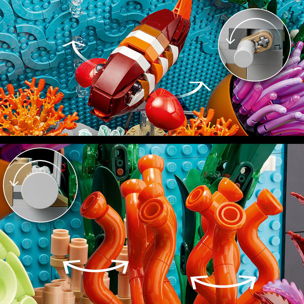 LEGO® Icons Tropical Aquarium - Bộ Lắp Ráp Bể Cá Nhiệt Đới 10366 - LEGO LEGO - ảnh 4 - LEGO Sets