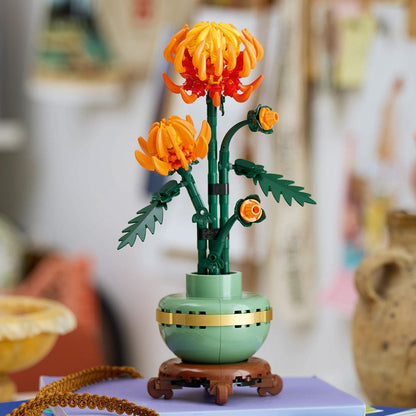 LEGO® ICONS™ Chrysanthemum - Bộ Lắp Ráp Hoa Cúc Đại Đóa LEGO 10368