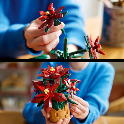 LEGO® ICONS™ Poinsettia - Mô Hình Hoa Trạng Nguyên LEGO 10370 LEGO - ảnh 1 - Lego