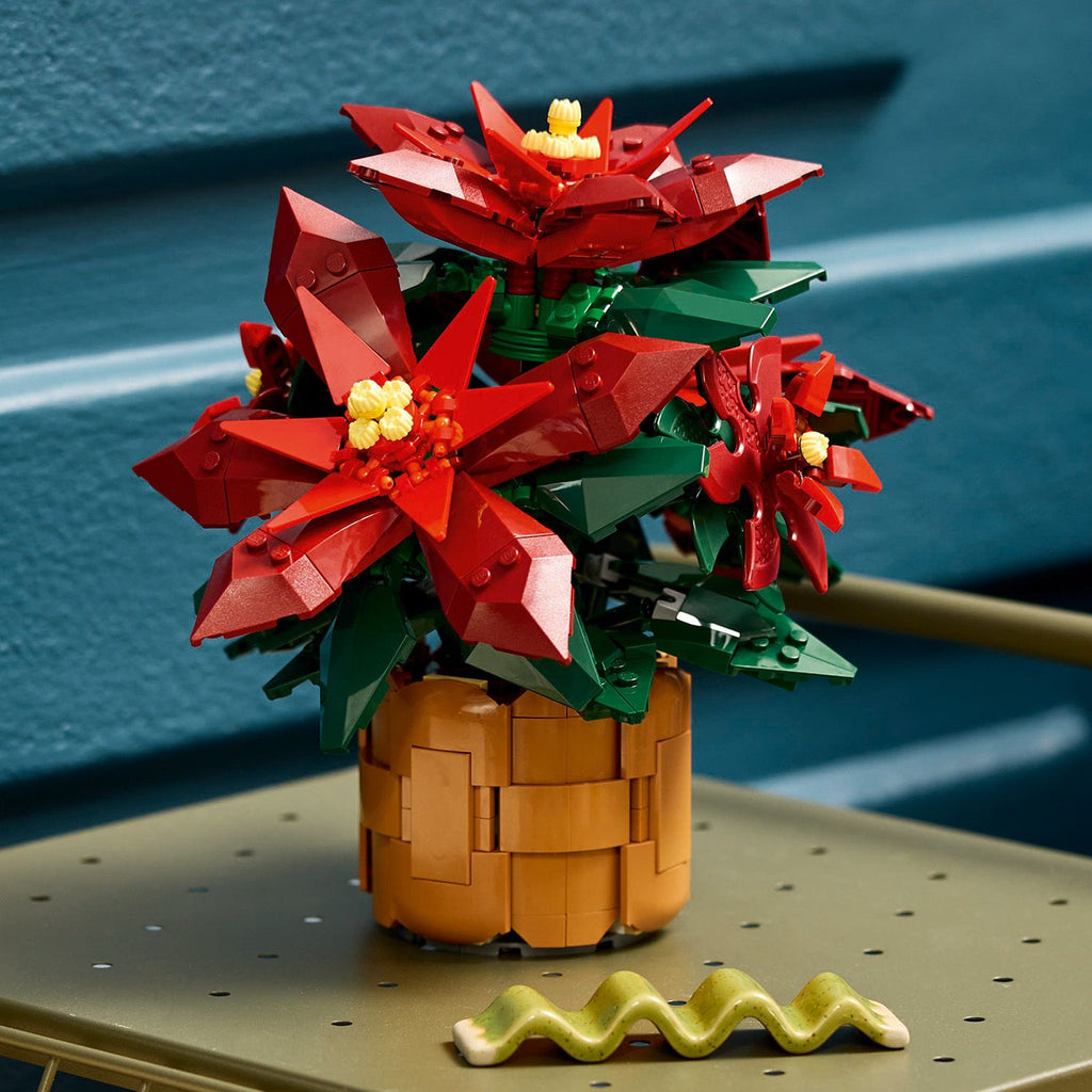 LEGO® ICONS™ Poinsettia - Mô Hình Hoa Trạng Nguyên LEGO 10370 LEGO - ảnh 2 - Lego