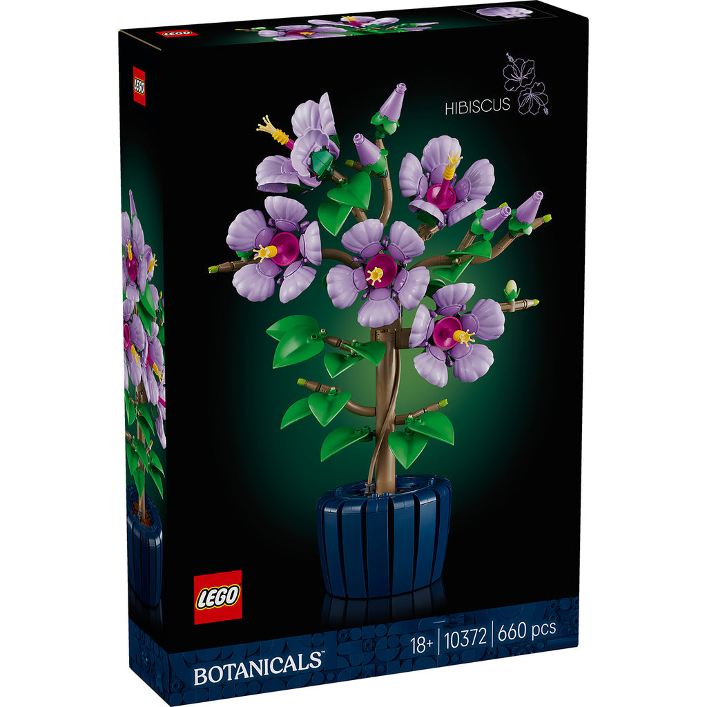 LEGO® Botanicals Hibiscus - Mô hình lắp ráp hoa dâm bụt - LEGO 10372 - Hình ảnh sản phẩm