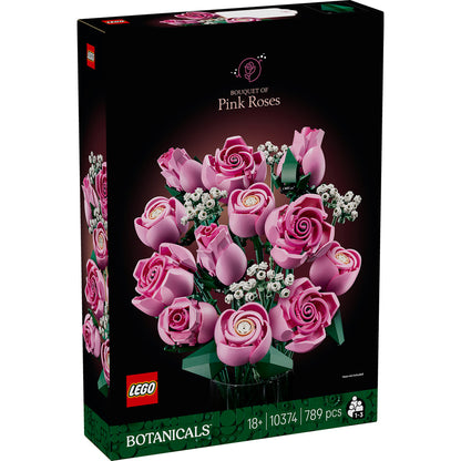 LEGO® Botanicals Bouquet of Pink Roses - Bộ Lắp Ráp Hoa Hồng Màu Hồng 10374 - LEGO - Hình ảnh sản phẩm