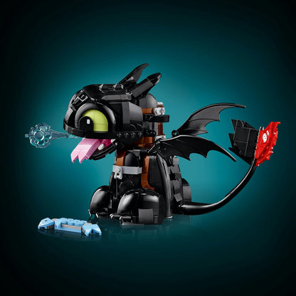 LEGO® ICONS™ How to Train Your Dragon: Toothless - Mô Hình Rồng Răng Sún Night Fury - LEGO 10375 LEGO - ảnh 3 - LEGO Sets