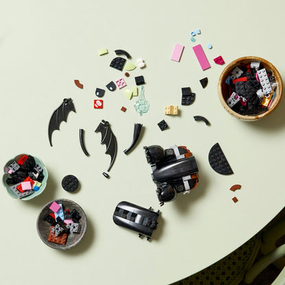 LEGO® ICONS™ How to Train Your Dragon: Toothless - Mô Hình Rồng Răng Sún Night Fury - LEGO 10375 - Hình ảnh bổ sung 4