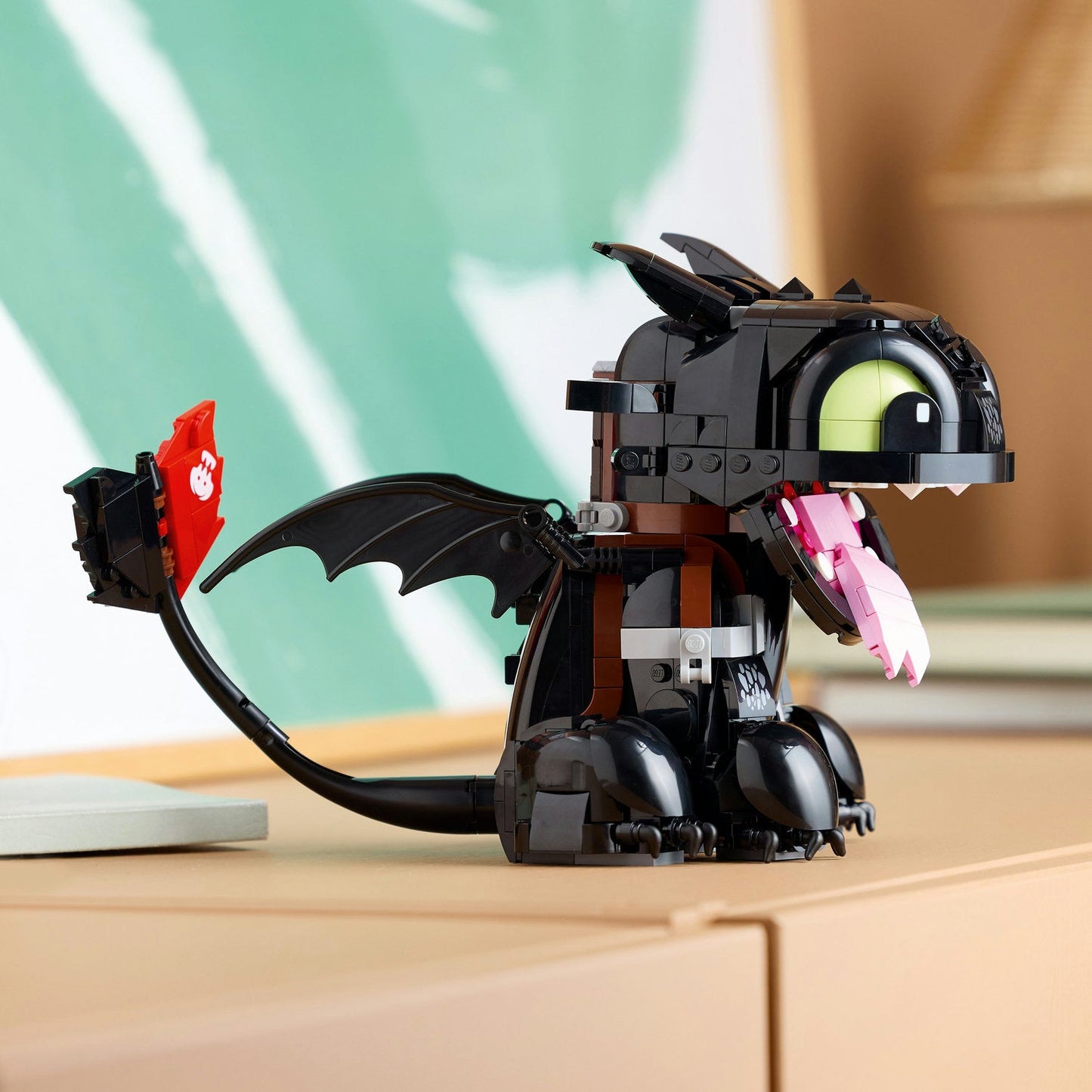 LEGO® ICONS™ How to Train Your Dragon: Toothless - Mô Hình Rồng Răng Sún Night Fury - LEGO 10375 - Hình ảnh bổ sung 5