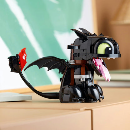LEGO® ICONS™ How to Train Your Dragon: Toothless - Mô Hình Rồng Răng Sún Night Fury - LEGO 10375 - Hình ảnh bổ sung 5