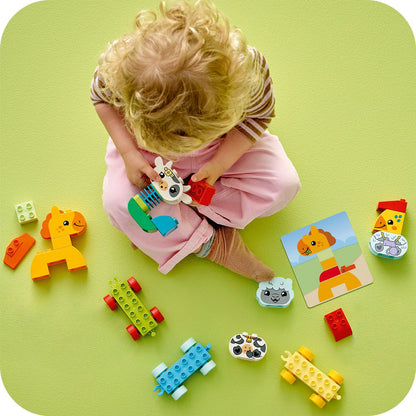 LEGO® DUPLO™ Animal Train - Đồ Chơi Đoàn Tàu Động Vật Cho Bé 10412 - Hình ảnh bổ sung 5