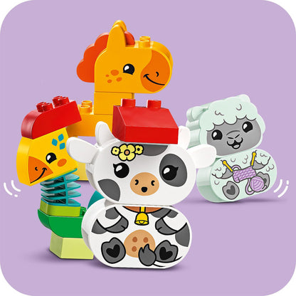 LEGO® DUPLO™ Animal Train - Đồ Chơi Đoàn Tàu Động Vật Cho Bé 10412