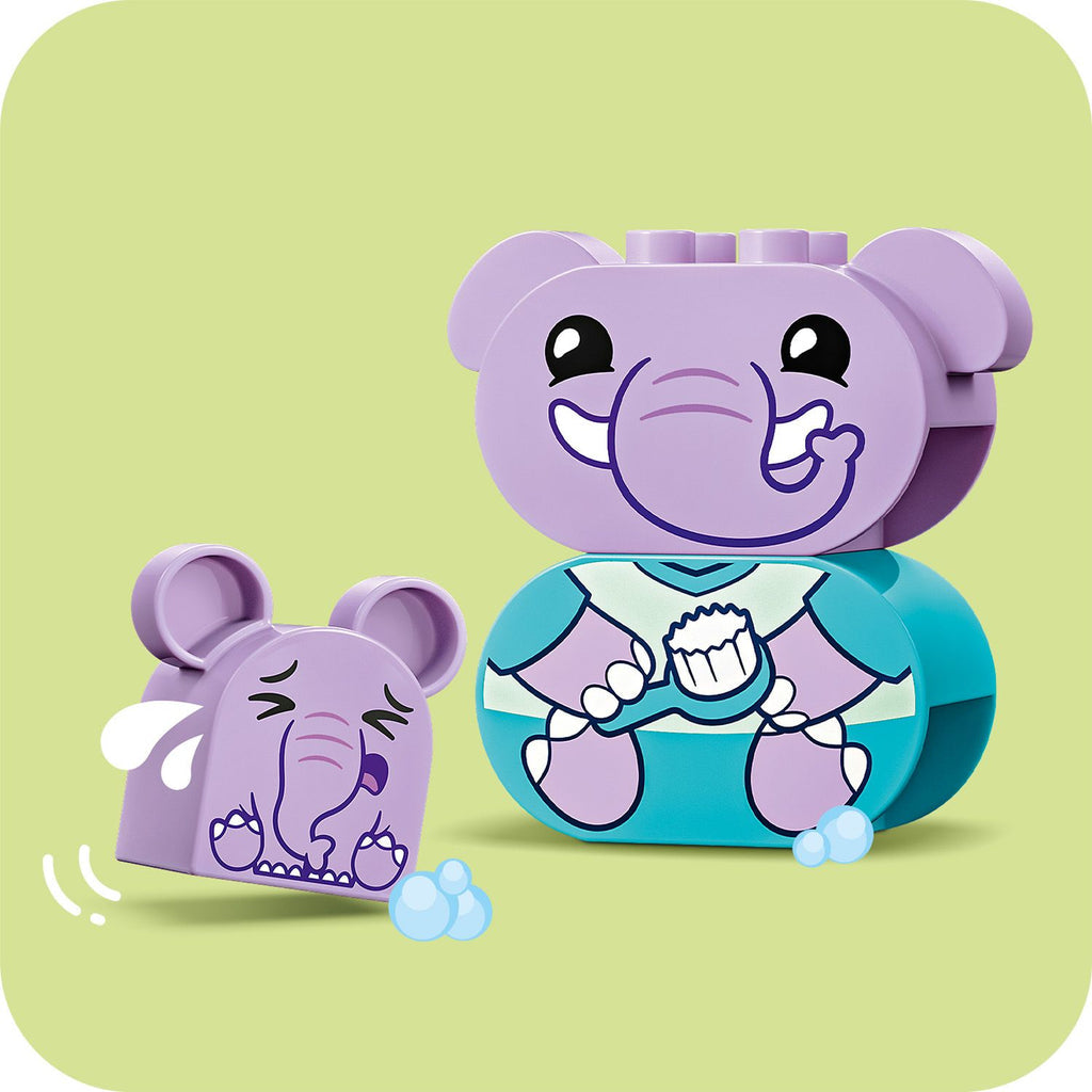 LEGO® DUPLO™ Daily Routines: Bath Time - Đồ Chơi Nhà Tắm Voi Con LEGO 10413 - Hình ảnh bổ sung 6