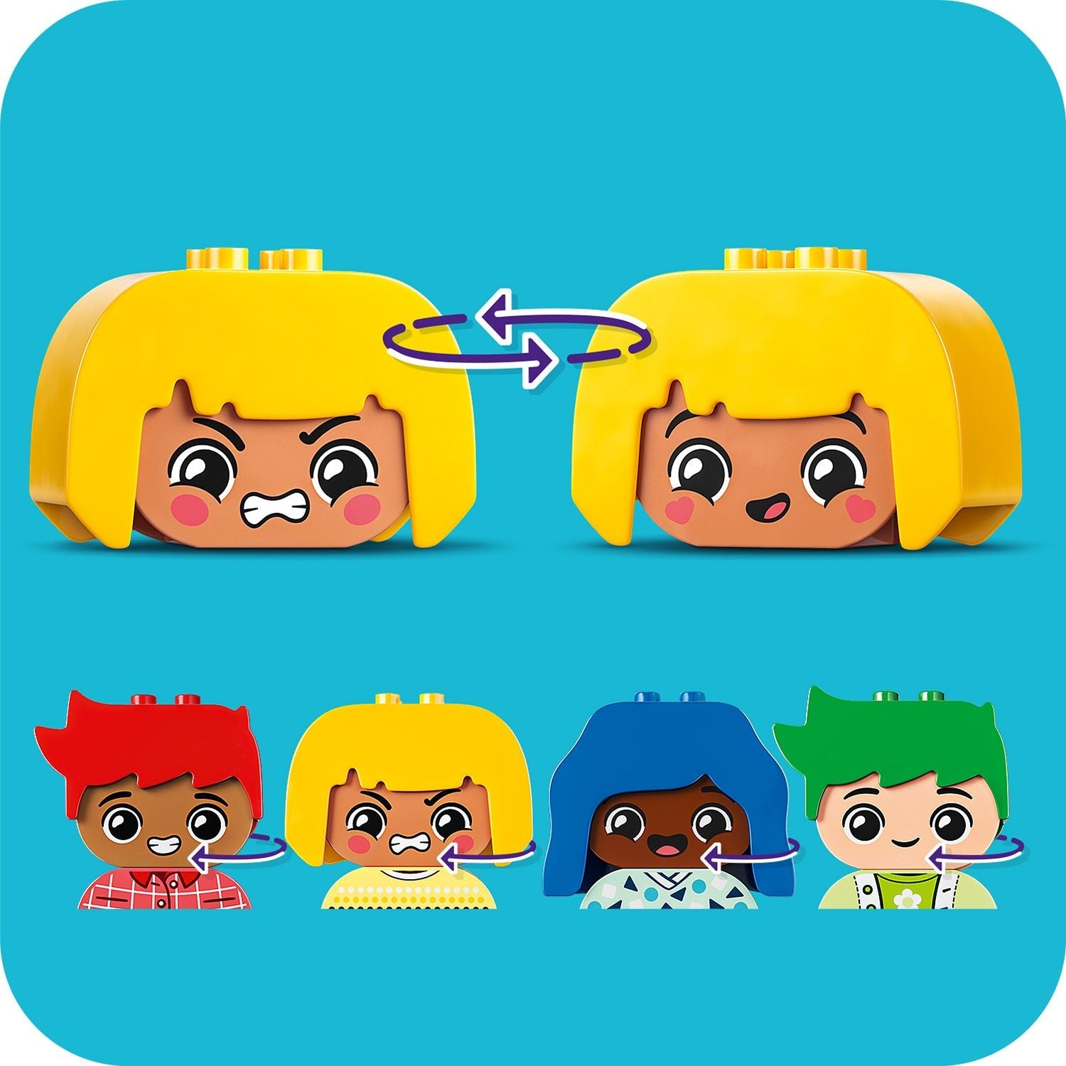 LEGO® DUPLO™ Big Feelings & Emotions (10415) - Đồ chơi Cảm Xúc Đầu Đời LEGO LEGO - ảnh 2 - LEGO DUPLO