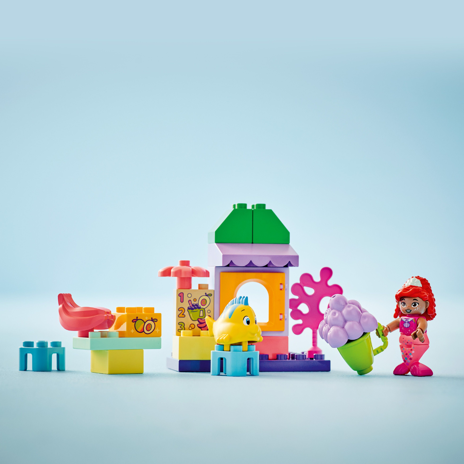 LEGO® DUPLO™ Disney™ Ariel and Flounder’s Café Stand - Đồ chơi lắp ráp Quầy Cà Phê Nàng Tiên Cá (10420) - Hình ảnh bổ sung 5
