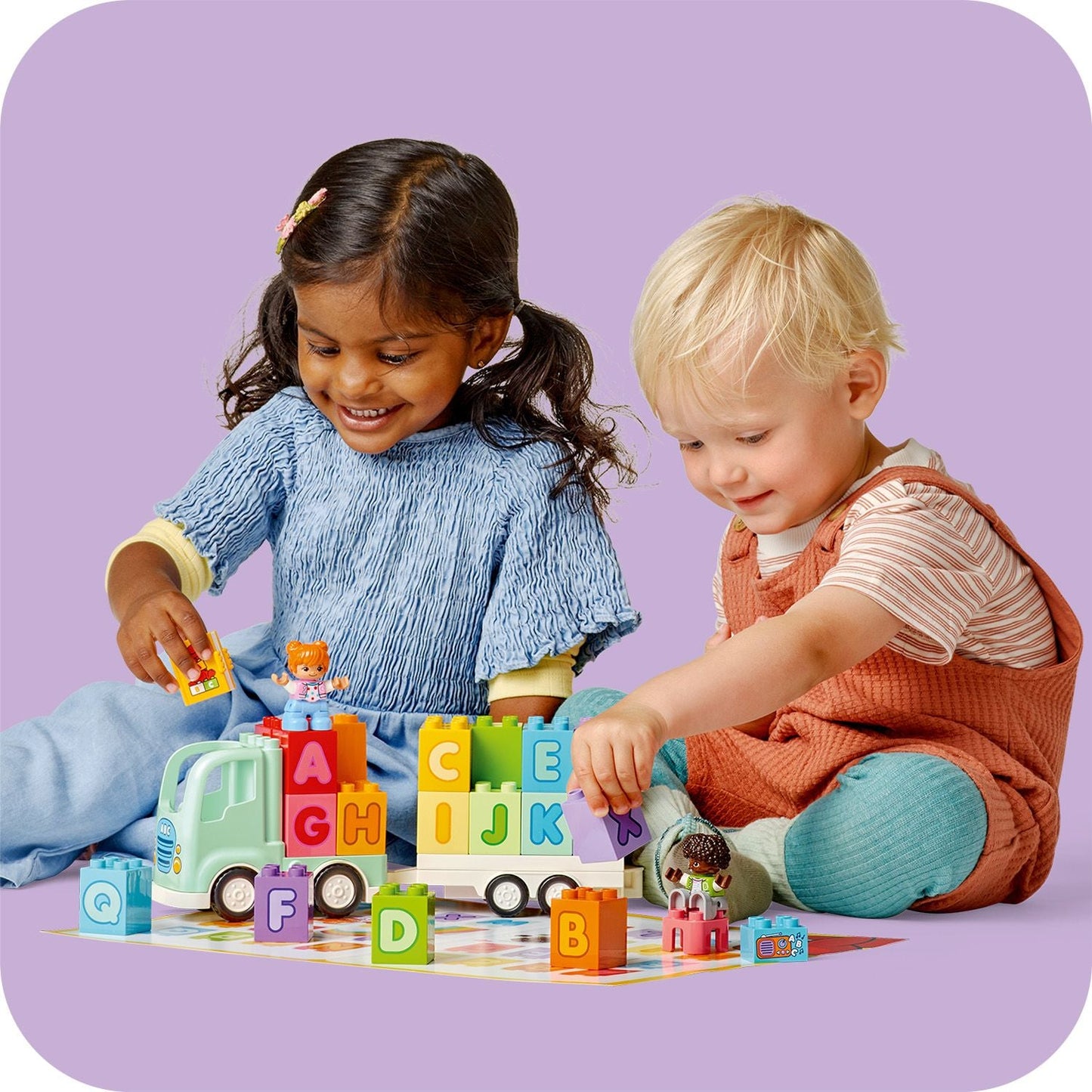 LEGO® DUPLO™ Alphabet Truck - Xe Tải Học Chữ Cái Đồ Chơi Lắp Ráp (10421) - LEGO