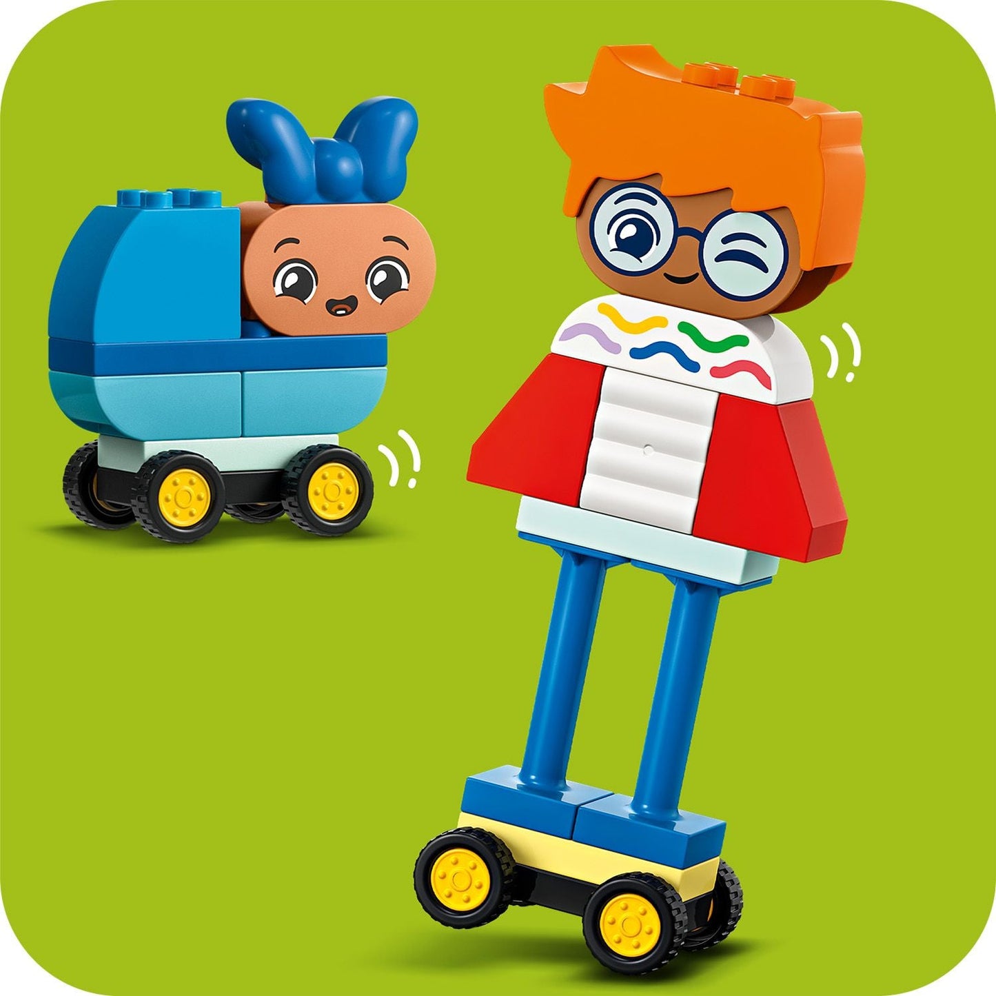 LEGO® DUPLO™ Buildable People with Big Emotions - Bộ Đồ Chơi Lắp Ráp Những Người Bạn Với Cảm Xúc Lớn - LEGO 10423 - Hình ảnh bổ sung 6