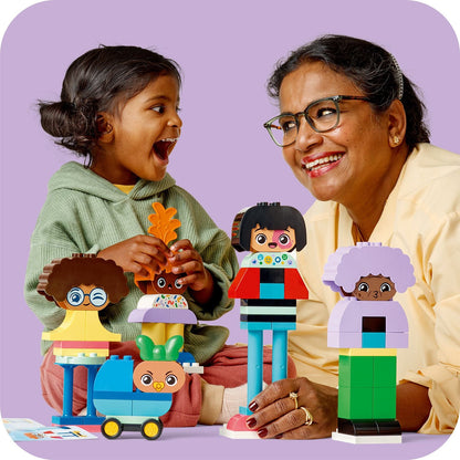 LEGO® DUPLO™ Buildable People with Big Emotions - Bộ Đồ Chơi Lắp Ráp Những Người Bạn Với Cảm Xúc Lớn - LEGO 10423 LEGO - ảnh 