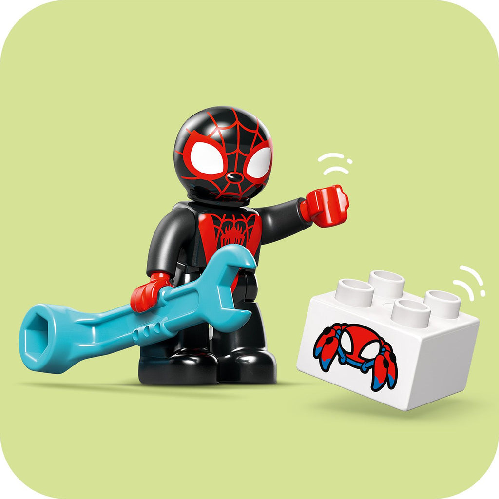 LEGO® DUPLO® Marvel Spin's Motorcycle Adventure - Đồ chơi lắp ráp xe máy Spin và mô hình siêu anh hùng LEGO 10424 - Hình ảnh bổ sung 6