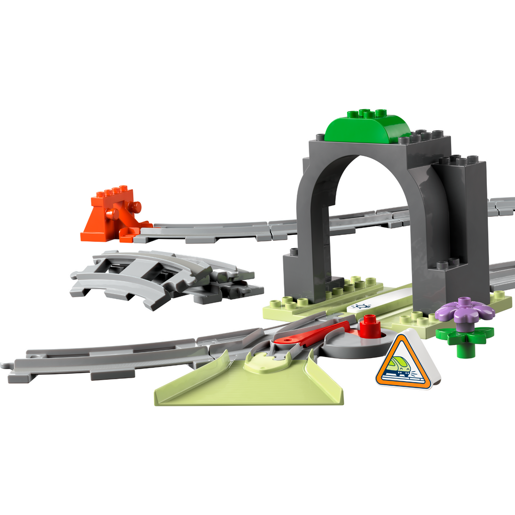LEGO® DUPLO™ Train Tunnel and Tracks Expansion Set - Bộ Đường Hầm và Đường Ray - 10425 - Hình ảnh chi tiết 2